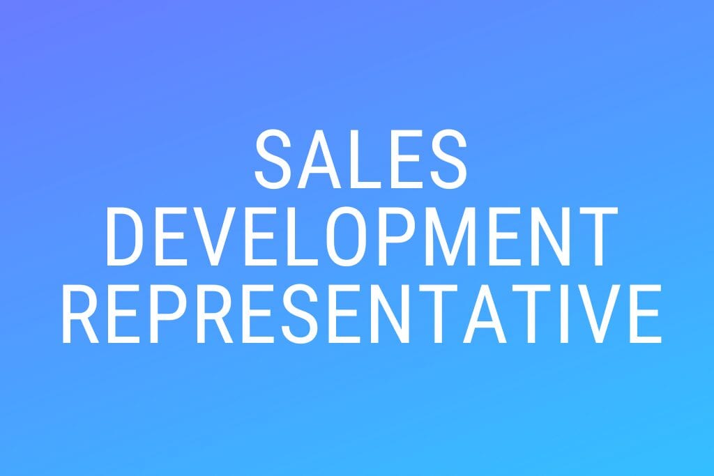 Recrutement De Sales Representatives (H/F)