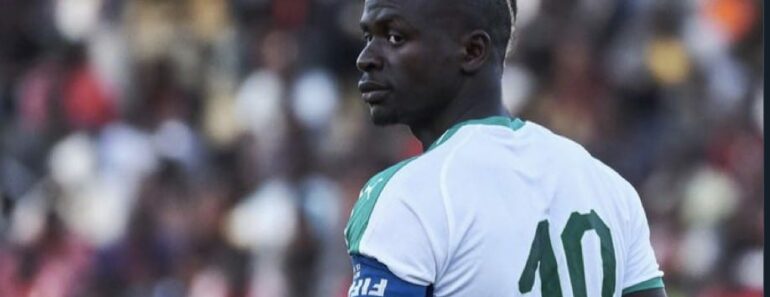 Elim Can 2022 : Sadio Mané Offre La Victoire Au Sénégal Et La Qualification Contre La Guinée Bissau