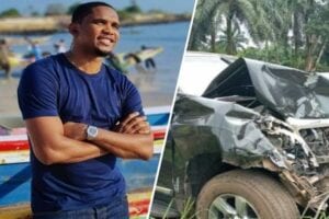 Cameroun : Samuel Eto’o Victime D’un Accident De Voiture