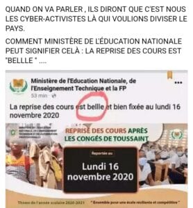 Chris Yapi Révèle Une Grosse Faute De Français Du Ministère De L&Rsquo;Éducation Nationale