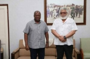 Décès De J.j Rawlings : L’ancien Président Dramani Mahama Empêché De Signer Le Livre De Condoléances