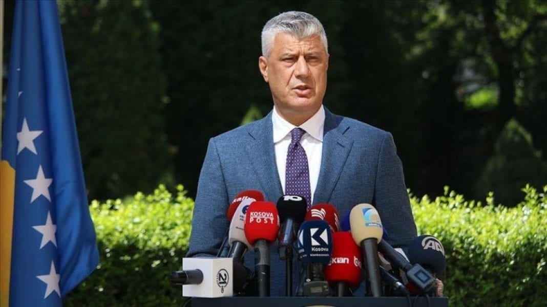 Démission Hashim Thaçi Président Kosovar Ce 5 Novembre 2020