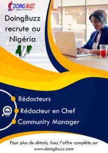 Doingbuzz.com Recrute Pour Plusieurs Postes Au Nigéria