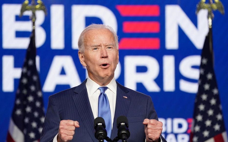 Joe Biden Nous Allons Gagner Les Élections Présidentielles