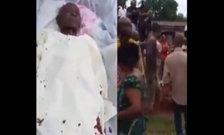 Nigeriaétrangen Un Mort Respire Un Anexhumation De Son Cadavre Vidéo