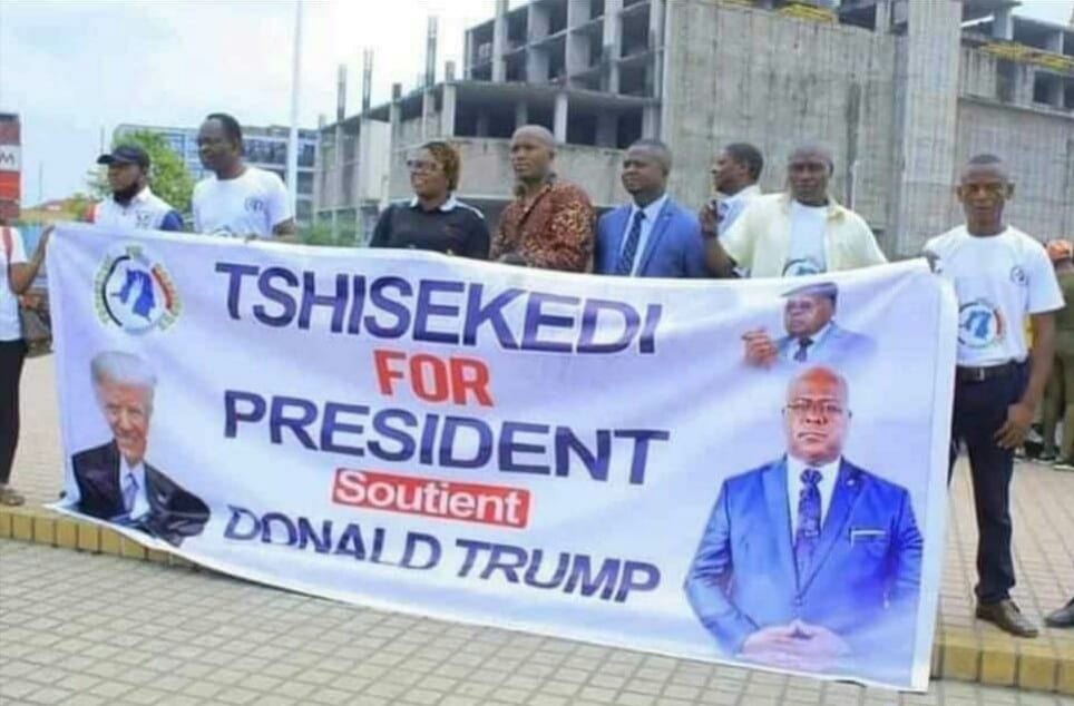Rdc Le President Felix Tshisekedi Soutient Il Donald Trump Doingbuzz