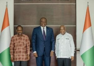 Rencontre Hamed Bakayoko Assoa Adou Et Danon Djédjé : En Images