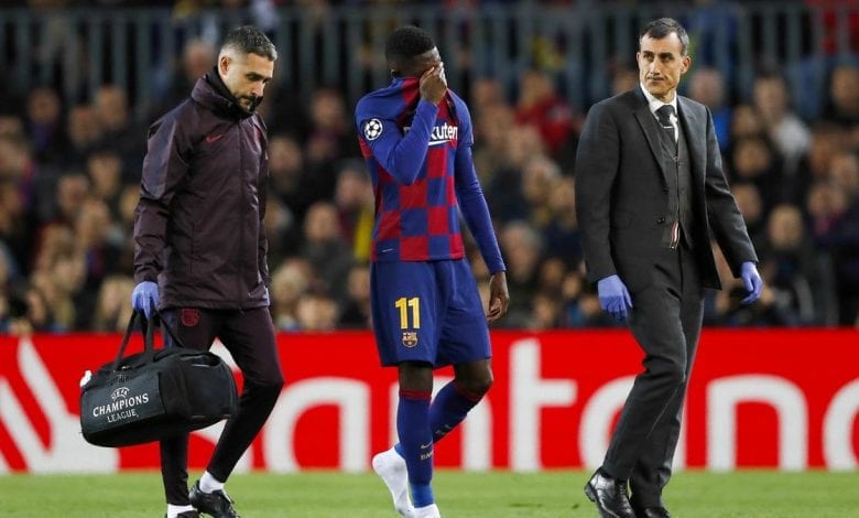 Barça : la poisse, nouveau coup dur pour Ousmane Dembélé