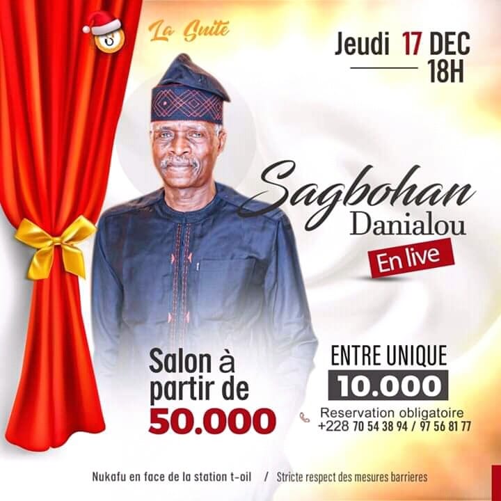 Benin Un Mega Concert Pour Lanniversaire De Sagbohan Danialou Doingbuzz