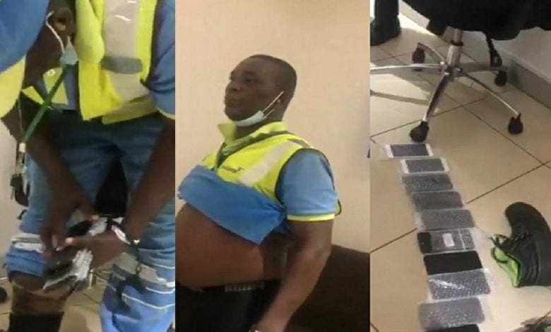 Ghana: L’employé D’un Aéroport Surpris En Train De Voler Des Téléphones-Vidéo