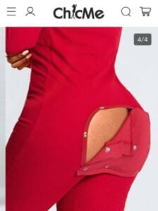 Ce Vêtement Pour Femmes Laisse Entrevoir Une Partie Des Fesses (Photos)