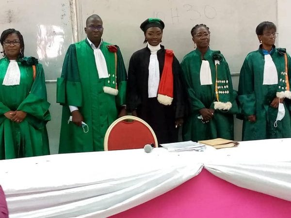 Côte d’Ivoire : Le Ministre Mamadou Touré a reçu la plus jeune docteure en pharmacie