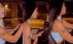 Regina Daniels Accusée De S’être Droguée Alors Qu’elle Conduisait Sa Voiture: Vidéo