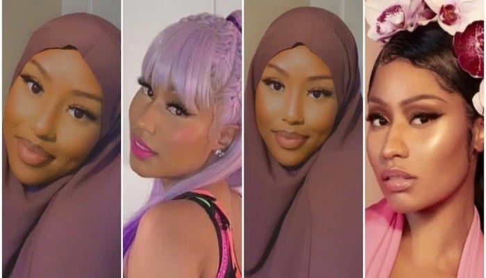 Une Nigériane en hijab si elle ressemble Nicki Minaj réactions mitigées - Une Nigériane en hijab qui demande si elle ressemble à Nicki Minaj reçoit des réactions mitigées
