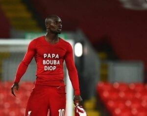 Liverpool – Ajax : L&Rsquo;Hommage De Sadio Mané À Pape Bouba Diop Après Le Match…