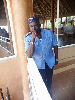 King Mensah, Commissaire Divisionnaire(Photo)