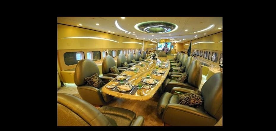 Découvrezintérieur Extraordinaire Jet Privé Prince Saoudienvidéo - Découvrez L’intérieur Extraordinaire Du Jet Privé D’un Prince Saoudien-Vidéo