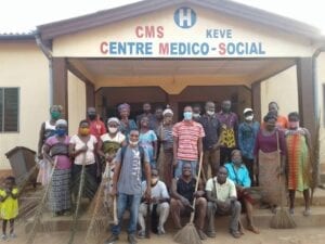 Togo : Le Mej Rend Propre Le Cms De Kévé