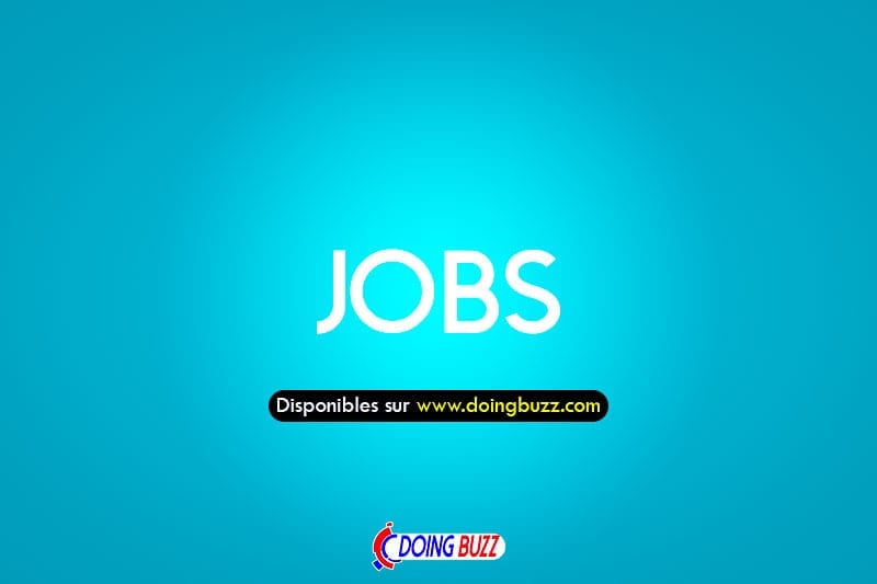 JOBS - les offres d'emploi du 25 au 31 Janvier 2021