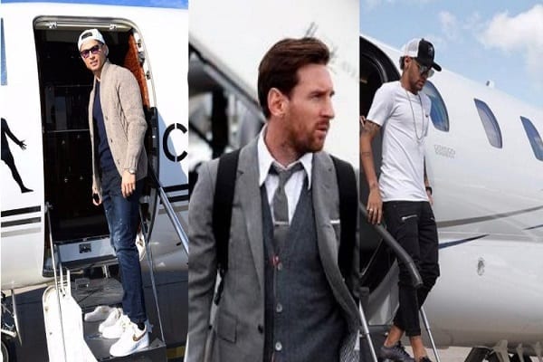Messi, Cristiano Ronaldo Ou Neymar : Qui Possède Le Jet Privé Le Plus Cher ? (Photos)