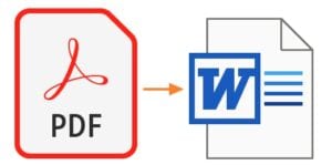 Comment Convertir Un Document Pdf En Word ? 