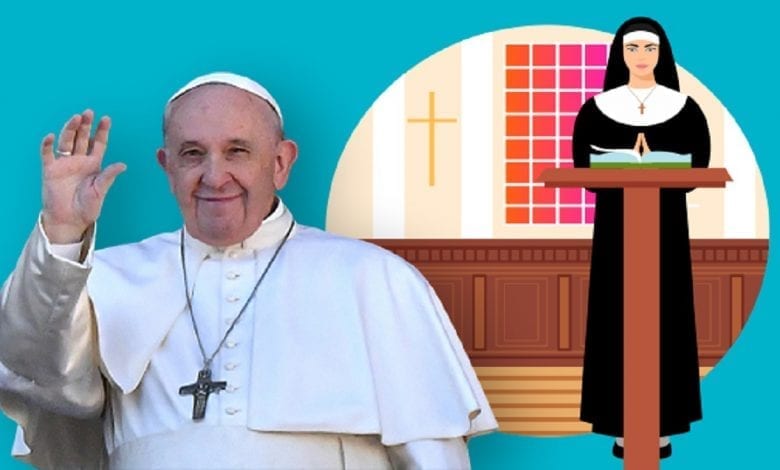 Le Pape François Admet Les Femmes Pour Les Lectures Et Le Service De La Messe