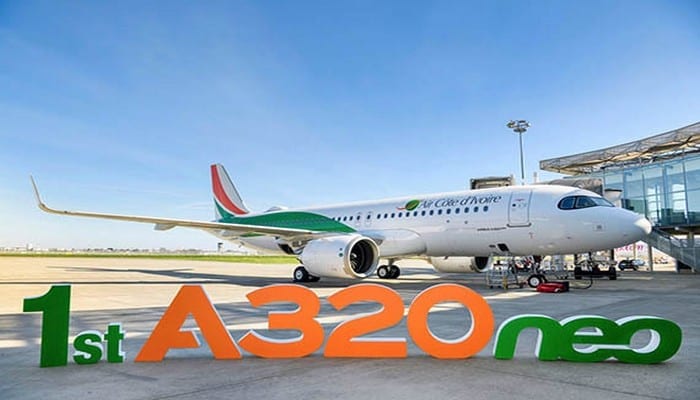 AIR CÔTE DIVOIRE LA COMPAGNIE AÉRIENNE ACCUEILLE AIRBUS A320 NEO