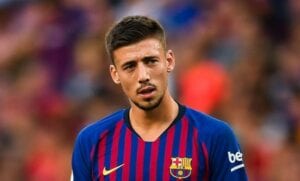 Barcelone Met Clément Lenglet À La Porte