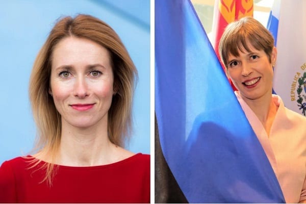 Estoniele seul pays au monde où le président le Premier ministre des femmes