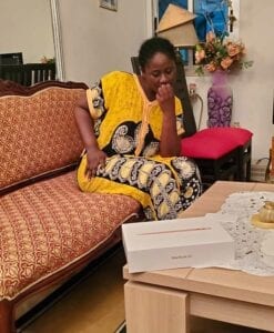 Eunice Zunon Reçoit Un Incroyable Cadeau En Provenance Du Togo