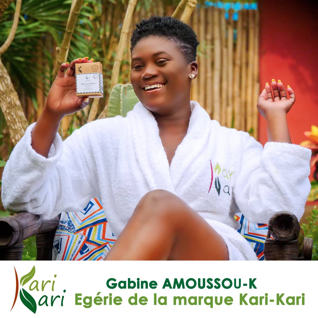 Gabine Amoussou, la force de la marque Kari Kari