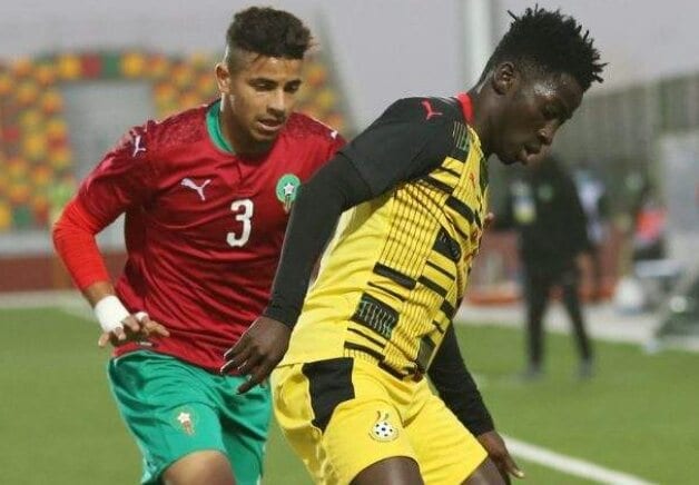 Can U20 2021: Le Maroc Et Le Ghana Se Séparent Dos À Dos