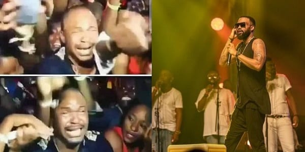Très Ému, Un Homme Pleure Au Concert De Fally Ipupa Au Cameroun, Sa Femme Est Stupéfaite