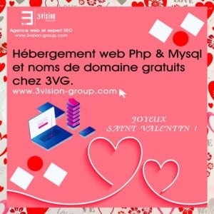 3Vision-Group Offre Des Hébergements Webs Php Et Mysql Et Noms De Domaine Gratuits