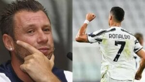 Juventus/ Cassano S&Rsquo;En Prend Encore À Cristiano Ronaldo