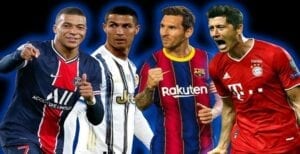 Ligue Des Champions: Classement Complet Des Meilleurs Buteurs…Mbappé, Lewandowski