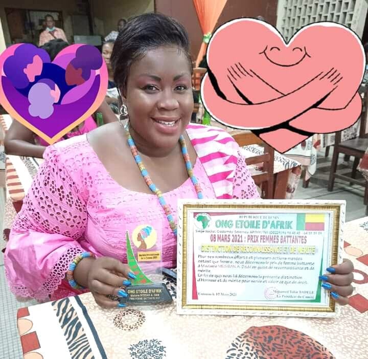 Togo: La conseillère municipale Dédé Akpedje Messan reçoit le prix « Femmes battantes »