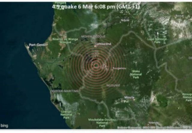 Gabon : un séisme a frappé le centre du pays