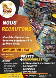 Boulangerie lowe 217x300 - LA BOULANGERIE LOWE recrute des Caissières, Rayonnistes, Comptables, Responsables Supermarchés