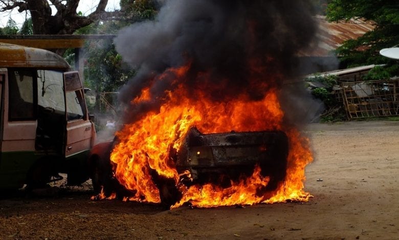 Explosion véhicule Yopougon les passagers brûlés vifs - Côte d’Ivoire/ Explosion d’un véhicule à Yopougon: les passagers brûlés vifs