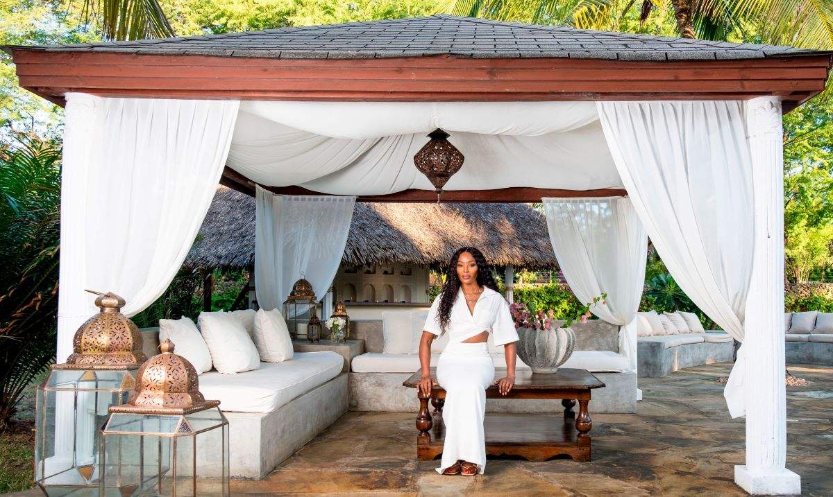 Naomi Campbell exhibe sa luxueuse résidence au Kenya