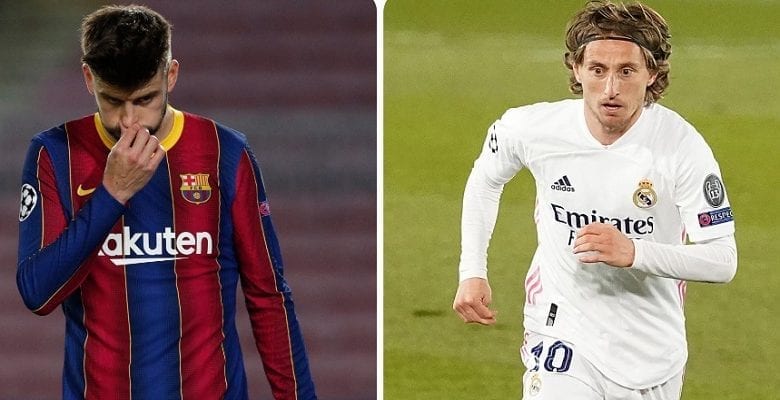 Réal-Barça: Quand Modric Avait Décidé De Chambrer Gérard Piqué (Vidéo)