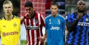 Top 10 Des Meilleurs Attaquants De La Saison En Europe (Squawka)…Ronaldo 4E, Haaland 6E, Suarez 7E