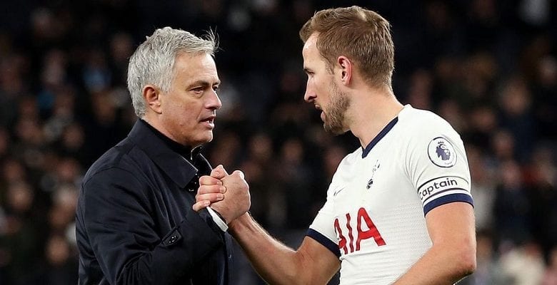 Tottenham : la réaction de Kane après le limogeage de Mourinho