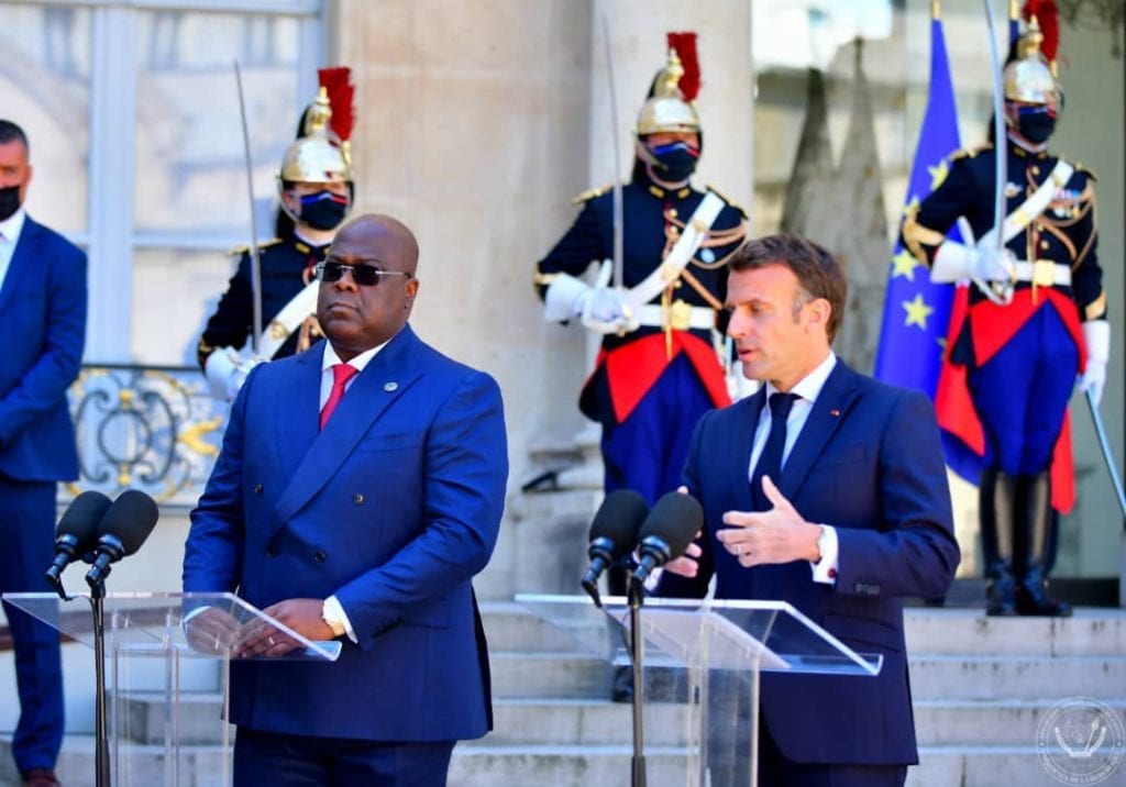 Emmanuel Macron : « Le Président Tshisekedi Est Au Cœur De L&Rsquo;Agenda Des Prochains Mois »