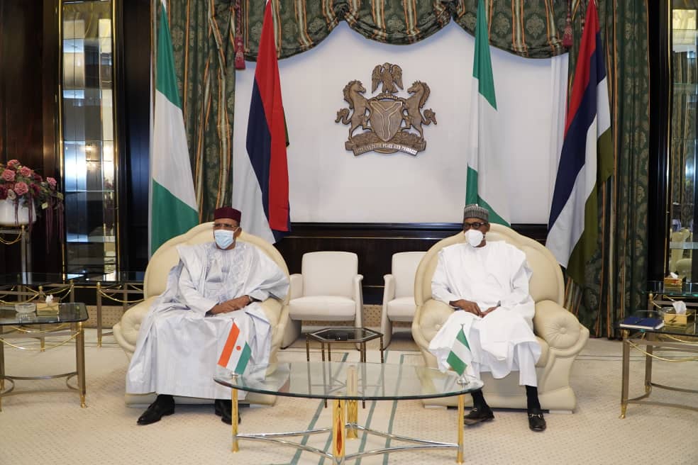 Nigeria Le President Buhari Recoit En Audience Son Homologue Nigerien Mohamed Bazoum Doingbuzz - Nigéria : Le Président Buhari Reçoit En Audience Son Homologue Nigérien Mohamed Bazoum