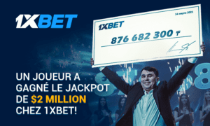 Un Joueur De 1Xbet Gagne Plus De 2 Millions De Dollars Sur Pari Combiné De 44 Événements