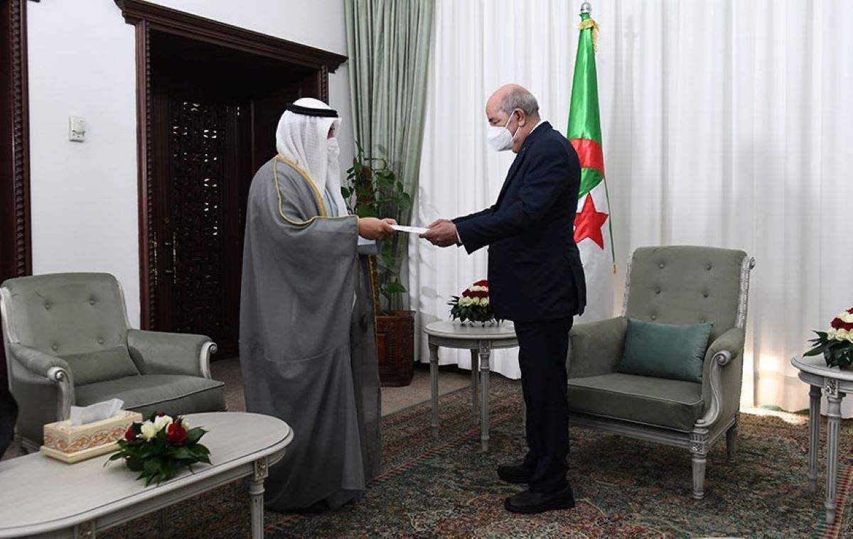 Algérie : Abdelmadjid Tebboune Reçoit Cheikh Al-Sabah Du Koweït
