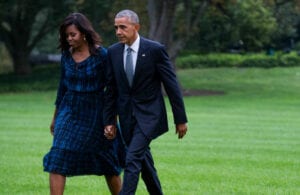 Barack Et Michelle Obama En Deuil