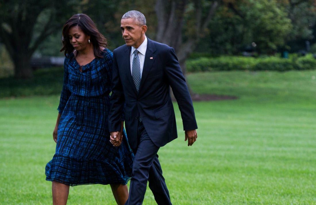 Barack et Michelle Obama en deuil